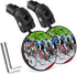 Bike Mirror, Bicycle Riding Rearview Mirror, HD Safety Rear View Mirrors, Convex Mirror with 360 Degrees Rotational Adjustable Handlebar for Mountain Road Bikes