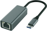 USB C to Ethernet Adapter, 1000Mbps Type C to Ethernet Adapter Ethernet Connector, Driver Free Ethernet Adapter Compatible for MacBook Pro|Air, iPhone 15 Pro|Max, Windows XP, MAC OS, Linux