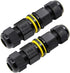 FX Junction Box Outdoor Waterproof IP68 Electrical Cable Connector 2 Way M20 Plug Wire Range 5 to 12mm External Cord Boxes 2 pcs