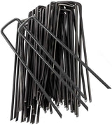 Garden Stakes, Ground Anchors Pegs U Shaped Garden Staples Pins Spikes for Securing Lawn Farm Sod Weed Barrier Landscape Grass Fabric Netting, More Applications 15CM 20 Pcs