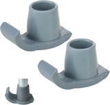 Walker Ski Glides for Folding Walker 2 Pack Rubber Walker Glide Caps Walker Replacement Accessories for Seniors, 1⅛" Inch (28mm)