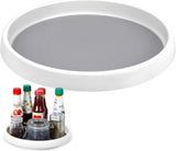 Lazy Susan Turntable Non-Skid Spice Turntable Rack 12-Inch Pantry Storage Organizers for Cabinet Kitchen Fridge Bathroom Countertop Organizing