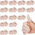 Thumb Bandage Finger Bandages 30 PCS Tubular Finger Stall Bandage Cotton Finger Cots Elastic Fingertip Protectors for Sprains Sports Kitchen Gardening Work