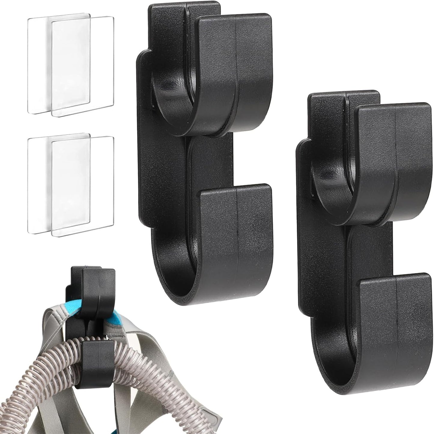 CPAP Hose Holder CPAP Mask Hanger Hook 2PCS CPAP Tubing Hanger Hose Organizer for Breathing Machine