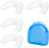 Mouth Guard for Grinding Teeth, Moldable Dental Guard for Night Sleeping - 4 Pack