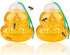 2 Pack Wasp Trap Hornets, Yellow Jackets Wasp Repellent, Hornet Trap, Bee Traps Wasps, Wasp Traps for Outdoors, Effective and Reusable, Safe and Natural, No Bottom Seam