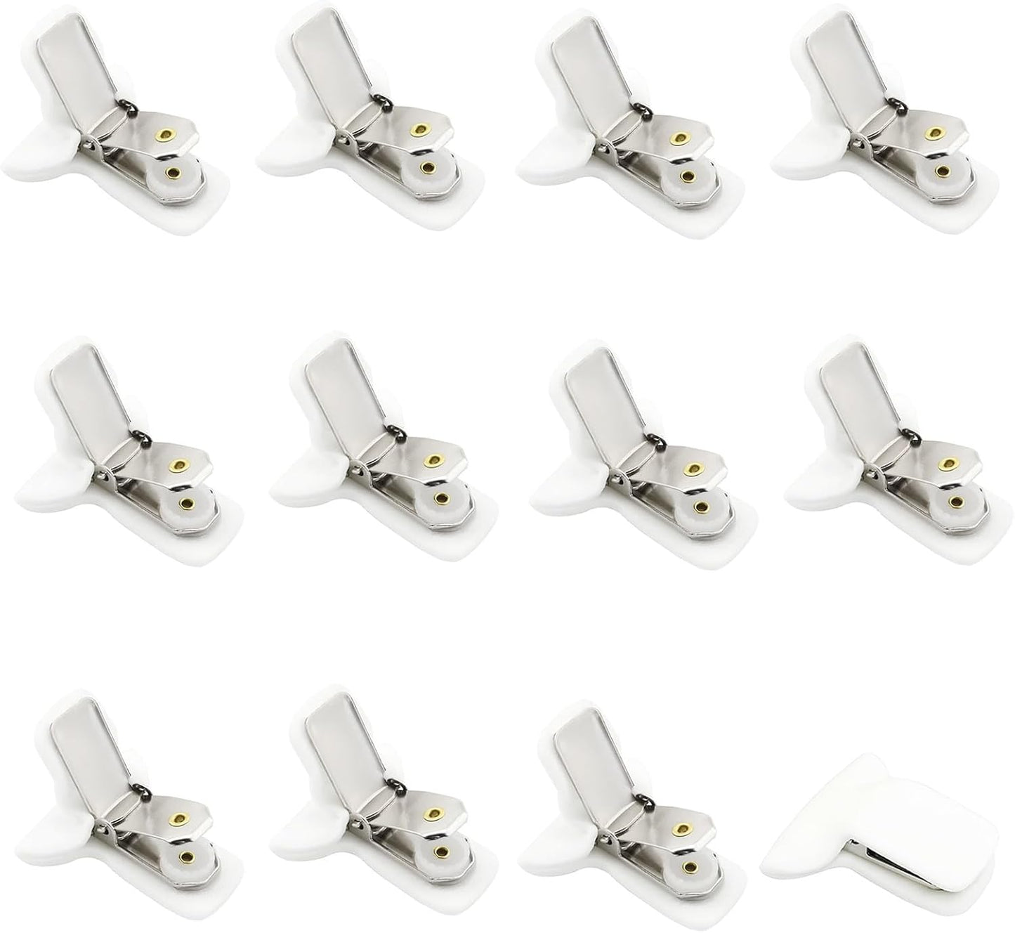 12 Pcs Padded Comforter Clips Duvet Cover Clips, Non-Slip Bed Sheet Clips Fasteners Duvet Clips for Inside Duvet Cover for Preventing Comforters from Shifting Inside