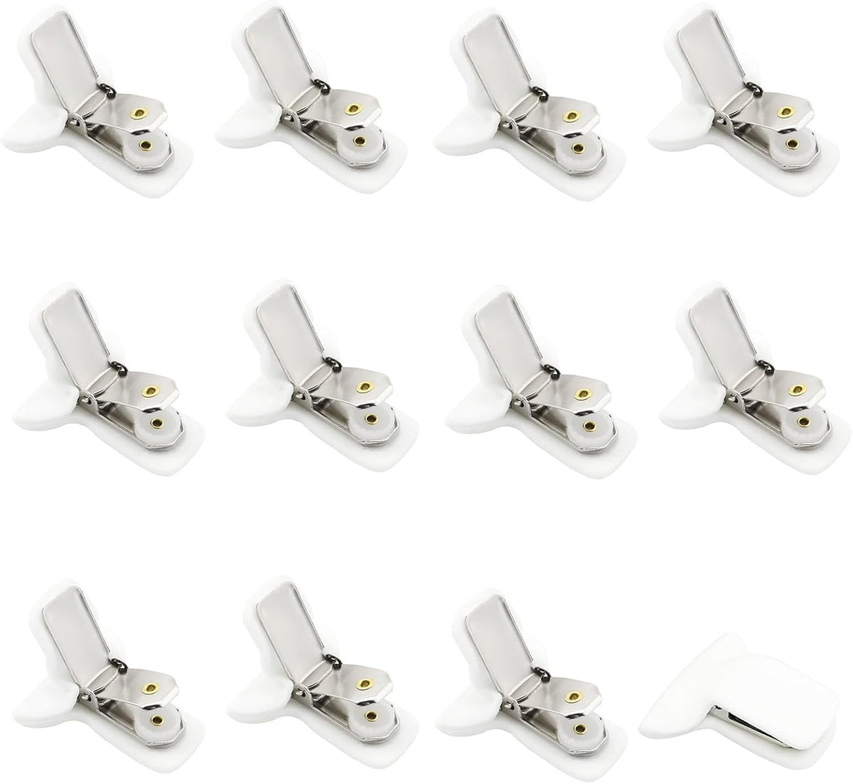 12 Pcs Padded Comforter Clips Duvet Cover Clips, Non-Slip Bed Sheet Clips Fasteners Duvet Clips for Inside Duvet Cover for Preventing Comforters from Shifting Inside