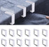 12 Pack Tablecloth Clips, Stainless Steel Metal Picnic Table Cloth Clips Table Cover Clamps for Indoor and Outdoor