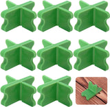 8 Pcs ABS Deck Spacer Tool,4 Thicknesses Deck Board Spacers(1/16", 1/8", 3/16", 1/4"),Deck Spacers Assorted for Pressure Treated Composite Decking