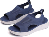 Women's Dressy Orthopedic Sandals, Comfortable Arch Support Flip Flops, Sport Orthotic, Plantar Fasciitis, White, Size 11