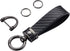 Carbon Fiber Style Car Keychain Microfiber Leather Key Chain, Universal Key Chains for Key Fobs for Men and Women