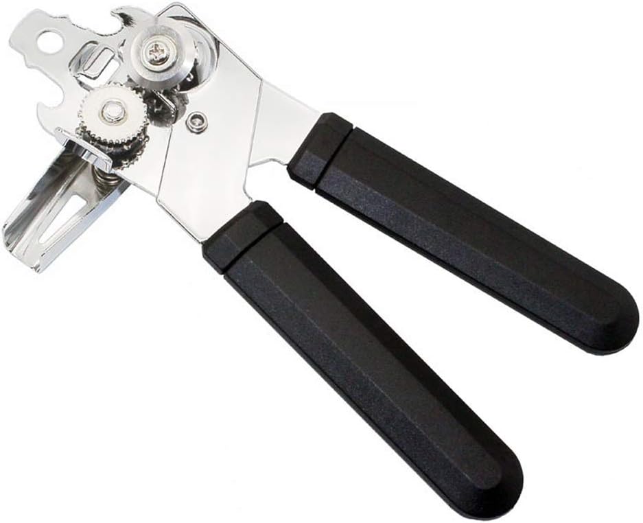 Stainless Steel and PP Multifunctional Can Opener with Ergonomic Design