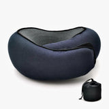 Travel Memory Cotton Neck Pillow, can Store Travel Pillow Neck Pillow
