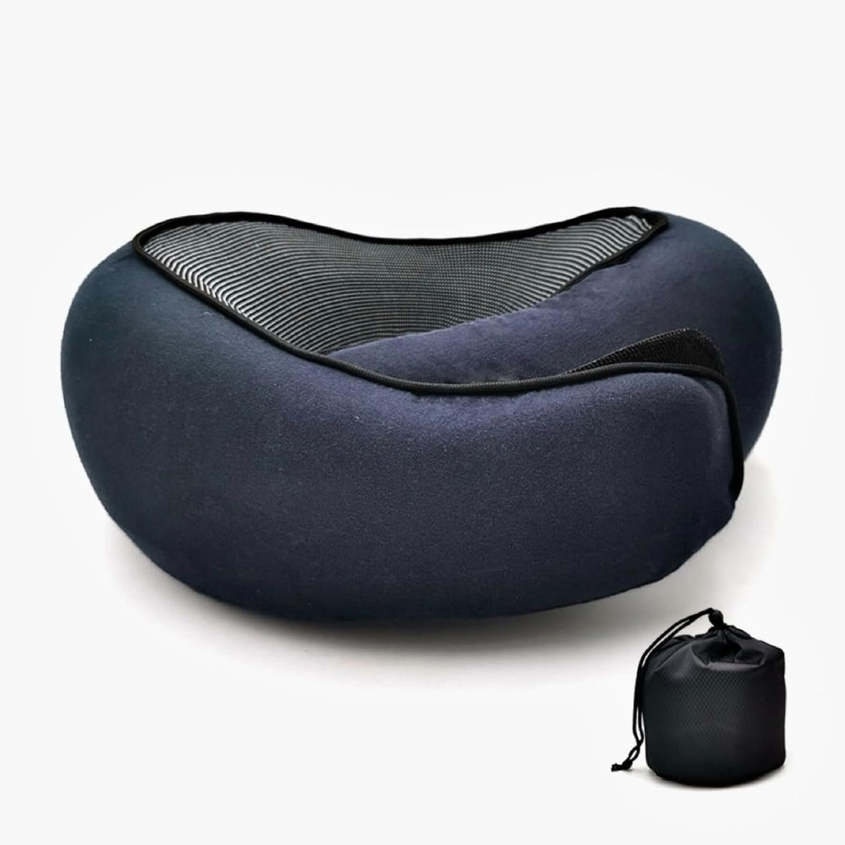 Travel Memory Cotton Neck Pillow, can Store Travel Pillow Neck Pillow