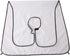Polyester Beard Catcher for Mess- Shaving with Suction Cups, Easy Hair Clipping Cleanup