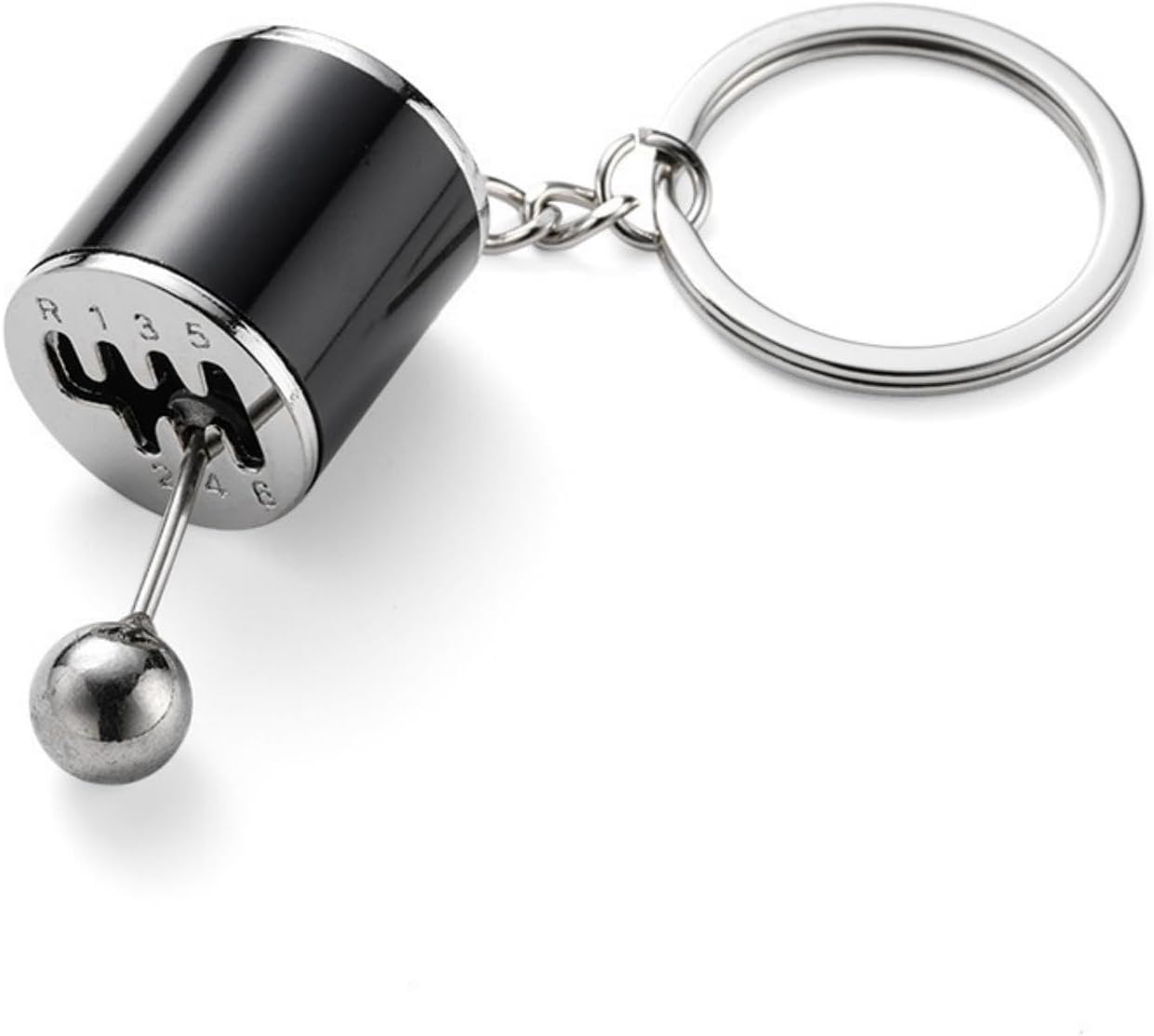 Mechanical Transmission Key Fob for Cars, Bikes, and Bags - Decorative Metal Gift for All Ages