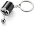 Mechanical Transmission Key Fob for Cars, Bikes, and Bags - Decorative Metal Gift for All Ages