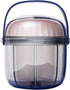 Portable Rotating Organizer Box - 7 Compartment PC Material for, Travel Storage, Design