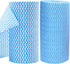 200 Counts Dish Cloths Kitchen Reusable, Disposable Cleaning Towels and Dish Cloths, Cleaning Rags Wipes Disposable,100 Count/Roll, Blue