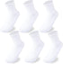 Boys Crew Socks Kids Seamless Cotton Socks Dress Socks Uniform Socks for Girls 4/8 Pairs