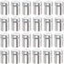24 Pack Sign Standoff Screws 3/4 x 1 Inch, Advertising Glass Standoff Nail Hardware, Stainless Steel Standoffs for Glass Panel Plexiglass Picture