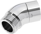 Handheld Shower Head Elbow Adapter G1/2" Shower Connector 45-Degree Adapter Solid Brass, Suitable for Most Standard Shower Systems