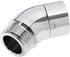 Handheld Shower Head Elbow Adapter G1/2" Shower Connector 45-Degree Adapter Solid Brass, Suitable for Most Standard Shower Systems