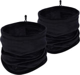 2 Pack Kids Neck Warmer Winter Fleece Gators Cold Weather Face Mask for Boys Girls Youth Neck Gaiter