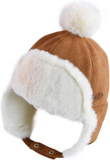 Baby Boys Hat Winter Fleece Cap for Toddlers Newborns 6 Months-2 Years Old