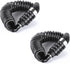 2PCS Black Motorcycle Helmet Lock, Portable Password Combination Security 59 Inch for Bicycle Suitcase Luggage 4 Digit Little Cable Lock, Retractable Stroller