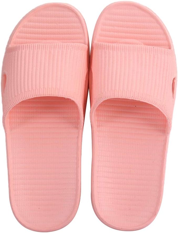 Women/Men's Non-Slip Shower Sandals Slip On Slippers Indoor Household Summer Bathroom Slide