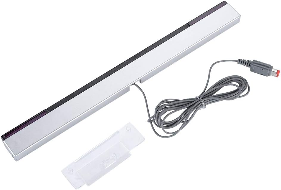 Wii Sensor Bar, Wired Infrared Sensor Bar IR Signal Ray Sensor Bar for Nintendo Wii and Wii U Console