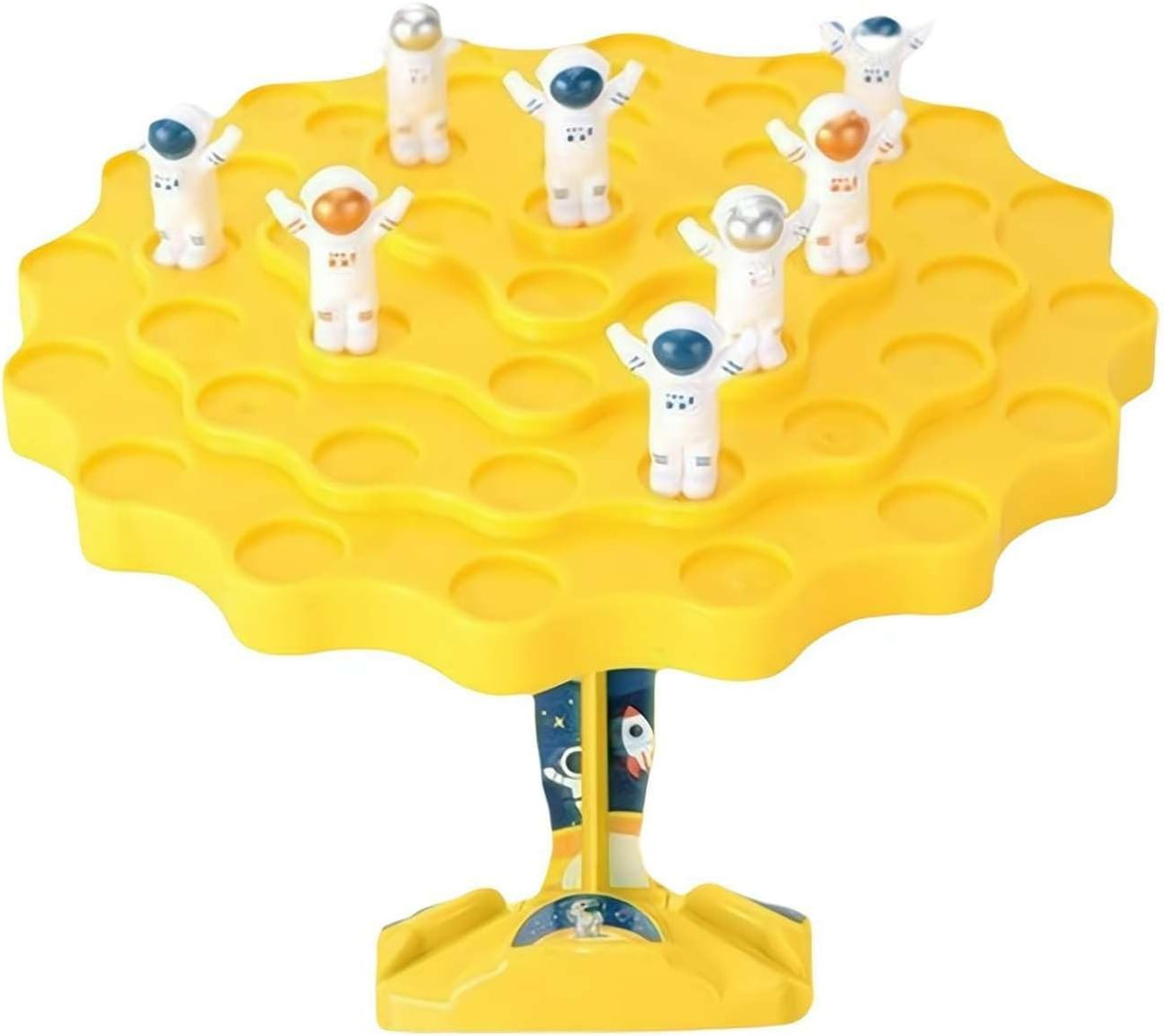 Astronaut Balance Game,Astronaut Balance Counting Toys Children's Desktop Space Puzzle Toy,Early Education Decompression Game Table Battle,Children Desktop Game Gift for Boys Girls