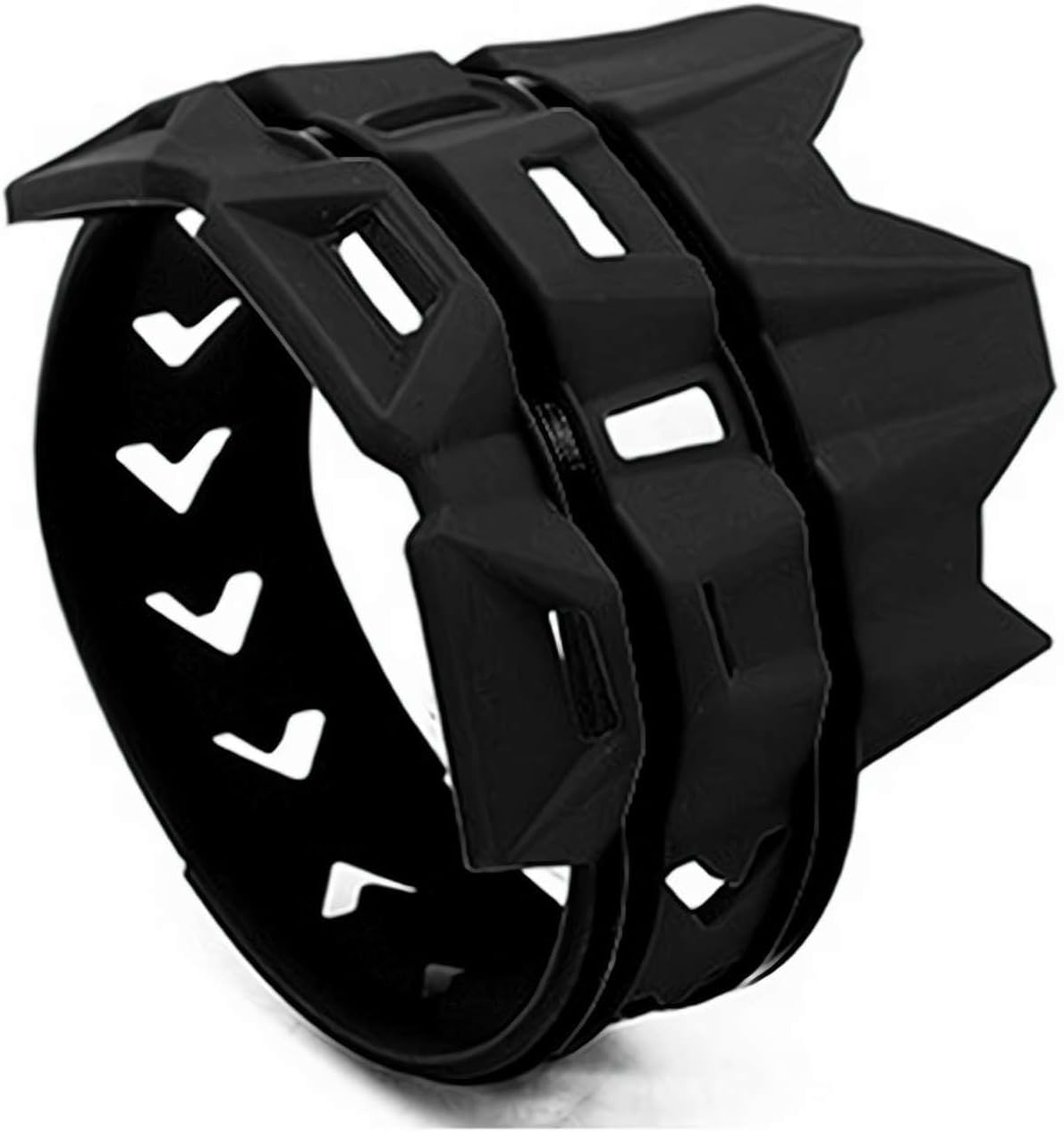 Exhaust Tail Pipe Protector Cover Guard - Automotive Replacement Exhaust Heat Shields, Anti-scalding Ring Motorcycle Muffler Tailpipe Cover Exhaust Silencer Guard Protector (Black)