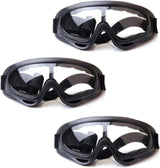 Children’s Safety Glasses－3 Pack of Kids Outdoor Game Protective Goggles Safety Goggles Eyewear for Nerf N-Strike Elite Gun Toy Gun Game Eye Protection & Laboratory Work Safety Glasses