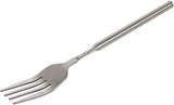 Adjustable Telescopic Fork Extendable Fork Long Fork Toasting Fork Extending Fork Extra Long Fork Extended Fork Stainless Steel, for Eating, Barbecue, Dinner, Dessert, Sausage, Vegetable(8.7~25.4In)…