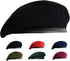British Military Berets for Men and Women,Wool and Leather Army Beret Hats