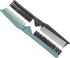2Pcs Small Double Folding Hair Brush： Hair Styling Salon Brush Comb Folding Comb Double Use Comb for Curly And Straight Hair