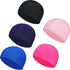 Swimming Cap,5 Pack Nylon Spandex Fabric Comfortable and Not Tight Bathing Swim Cap,for Adult Men Women and Kids,Pure Color