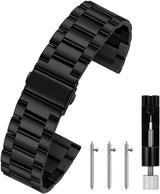 Quick Release Watch Strap,16mm 18mm 20mm 22mm 24mm Premium Solid Stainless Steel Watch Band Replacement