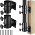 Umbrella Clamp Deck Umbrella Mount Bracket 2PCS Umbrella Clamp I Patio Umbrella Holder,Umbrella Clamp Mount for Deck Railing Heavy Duty Umbrella Clamp,Patio Umbrella Stand for Balcony,Courtyard