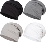 Cotton Slouchy Beanie Hat Baggy Lightweight Beanie Chemo Slouchy Cap Soft Daily Beanie Men Women