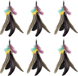 Feather Cat Toy Refill: Fits Da Bird-Handmade Natural Guinea Feather- by