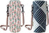2 PCS Water Bottle Bag,Water Bottle Carrier Bag Case Floral Printing Bottle Pouch Holder Portable Water Bottle Holder Pouch Cover Portable Bottle Cover Bags with Adjustable Shoulder Strap,for Hiking