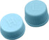 2Pcs Replacement Valve Caps for Car Air Conditioning, Leakproof R134a AC System Charging Port Caps Dust Cover, High and Low Pressure Valve Cap for Vehicle AC, Car Accessories