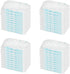 40 Pack Disposable Duster Refills Kit Compatible with Swiffer Dusters 180 Degree Extendable Handle Dusters for Cleaning Home, Office, Blinds, Ceiling (Rodless)
