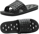 Quick Drying Shower Slippers non-slip Bathroom Slippers Drain Holes Shower Shoes for Women and Men Dorm pool gym