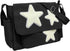Cute Messenger Bag, Aesthetic Crossbody Bag, Y2K Star Grunge Bag Emo Shoulder Tote Purse for Women