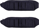 Beer Belt, Holds 6 Cans Beer Portable Bottle Waist Beer Belts for Beer Drinks Soda Can Bottles Beverage for Ouddoor Mountaineering,Camping,Hiking,Outdoor Party,Picnics etc. (Black 2pcs)
